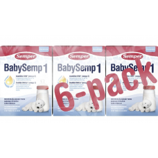 Semper BabySemp 1 drikkeklar 200ml 6 STK